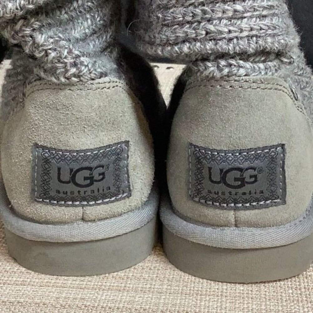 UGG Women's Grey Shoes/Boots/Knee High Size 6 SKU 309 - Picture 4 of 5